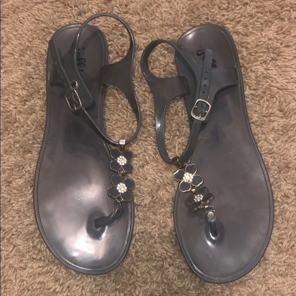 Jelly Floral Sandal